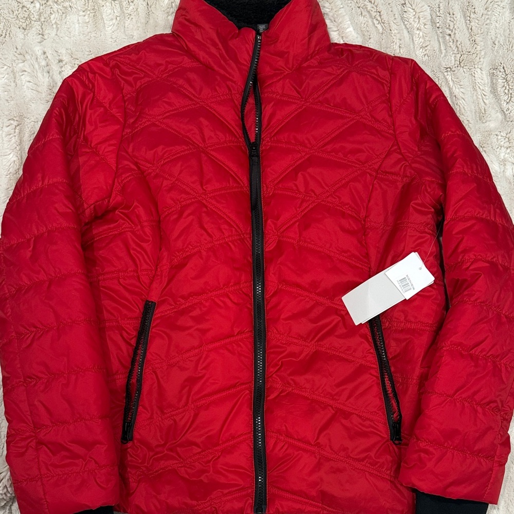 Zella Red Puffer Jacket